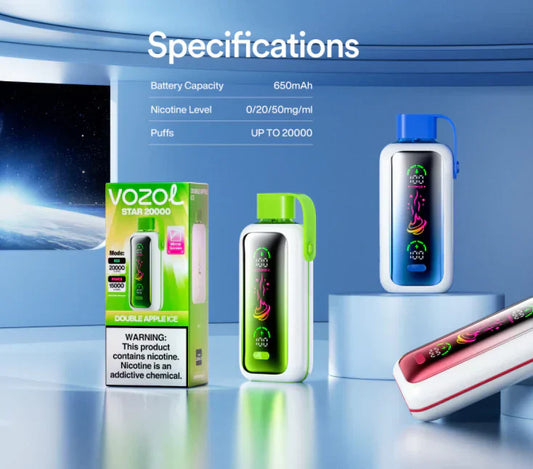 Vozol Star 20000 im Detail: Nicht nur langlebig, sondern auch technisch optimiert