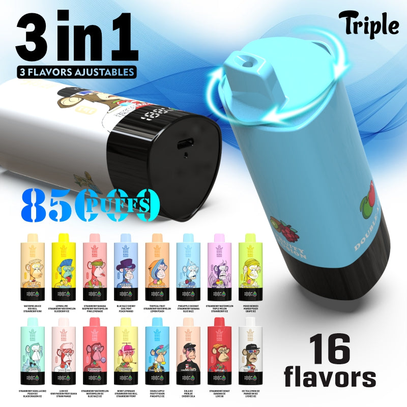 Bang King Triple 85000 3-in-1 Einweg-Vape