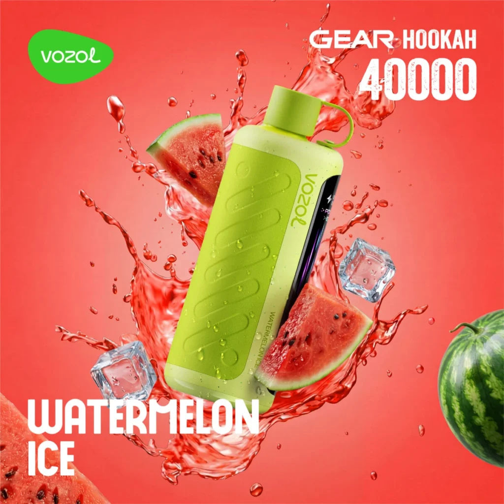 Watermelon Ice Geschmack Vozol Gear Hookah 40K