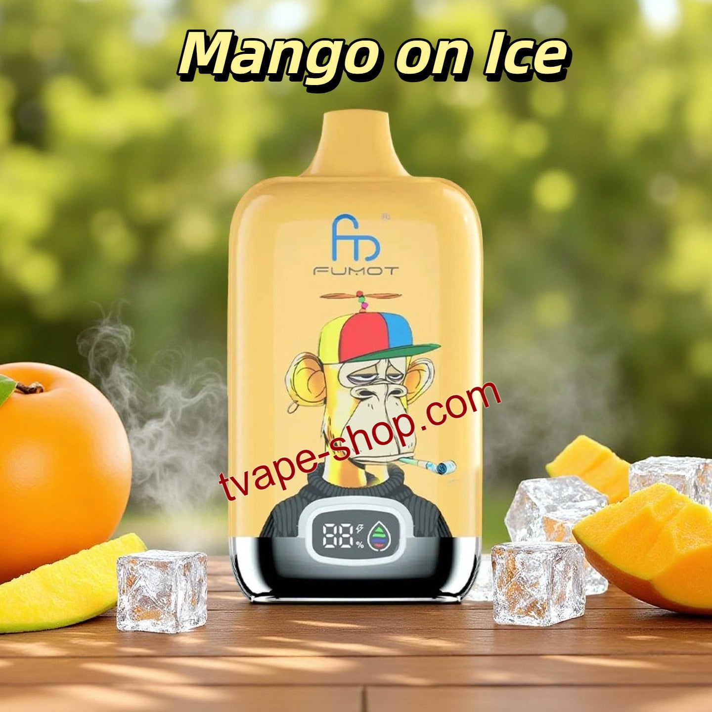 Mango On Ice RandM Digital Box 12000 Vape