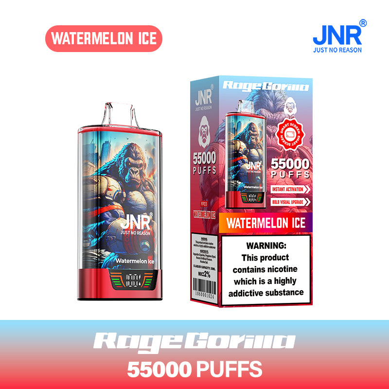 Watermelon Ice Geschmack JNR Rage Gorilla 55K Vape