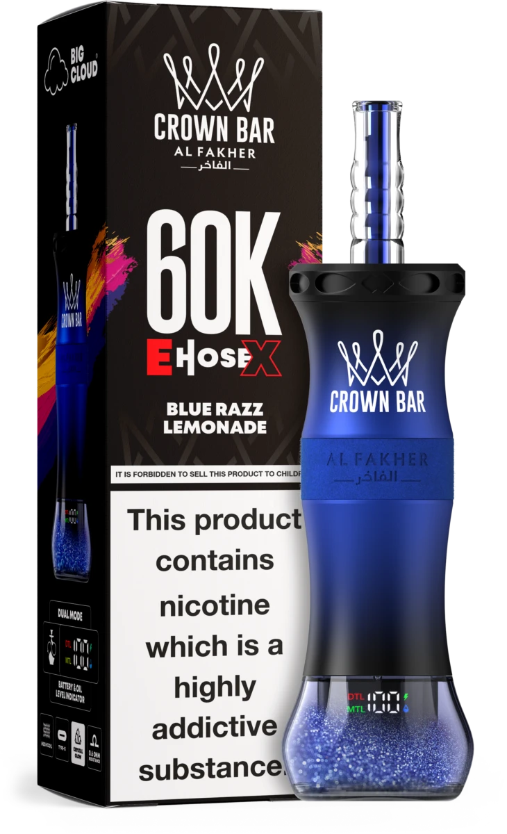 Al Fakher 60K Puffs Vape Blue Razz Lemonade
