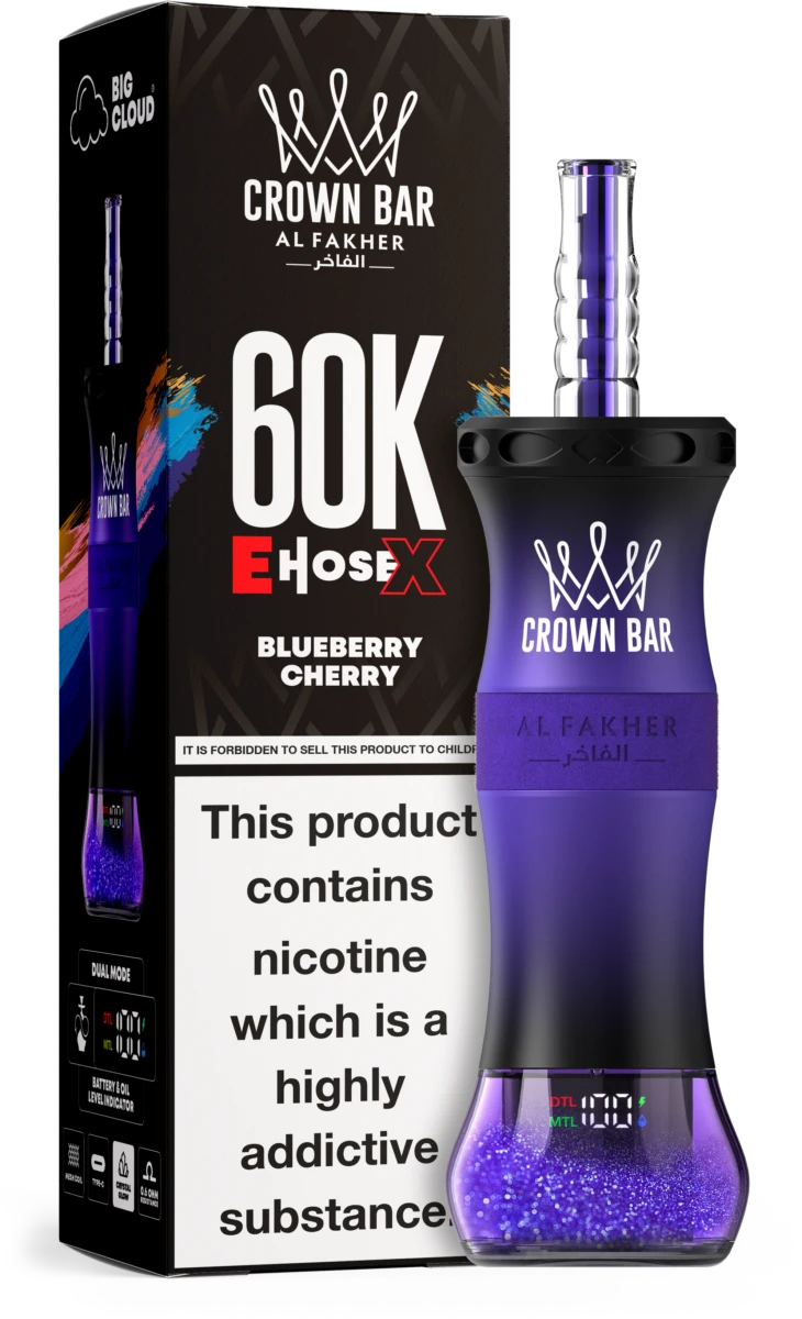 Blueberry Cherry Geschmack Al Fakher E-Hose 60K Vape