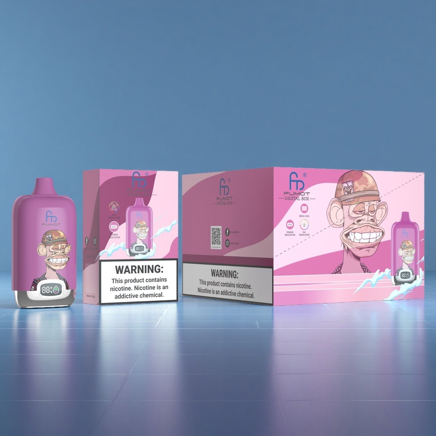 RandM Tornado 12000 Puffs Bluesour Raspberry