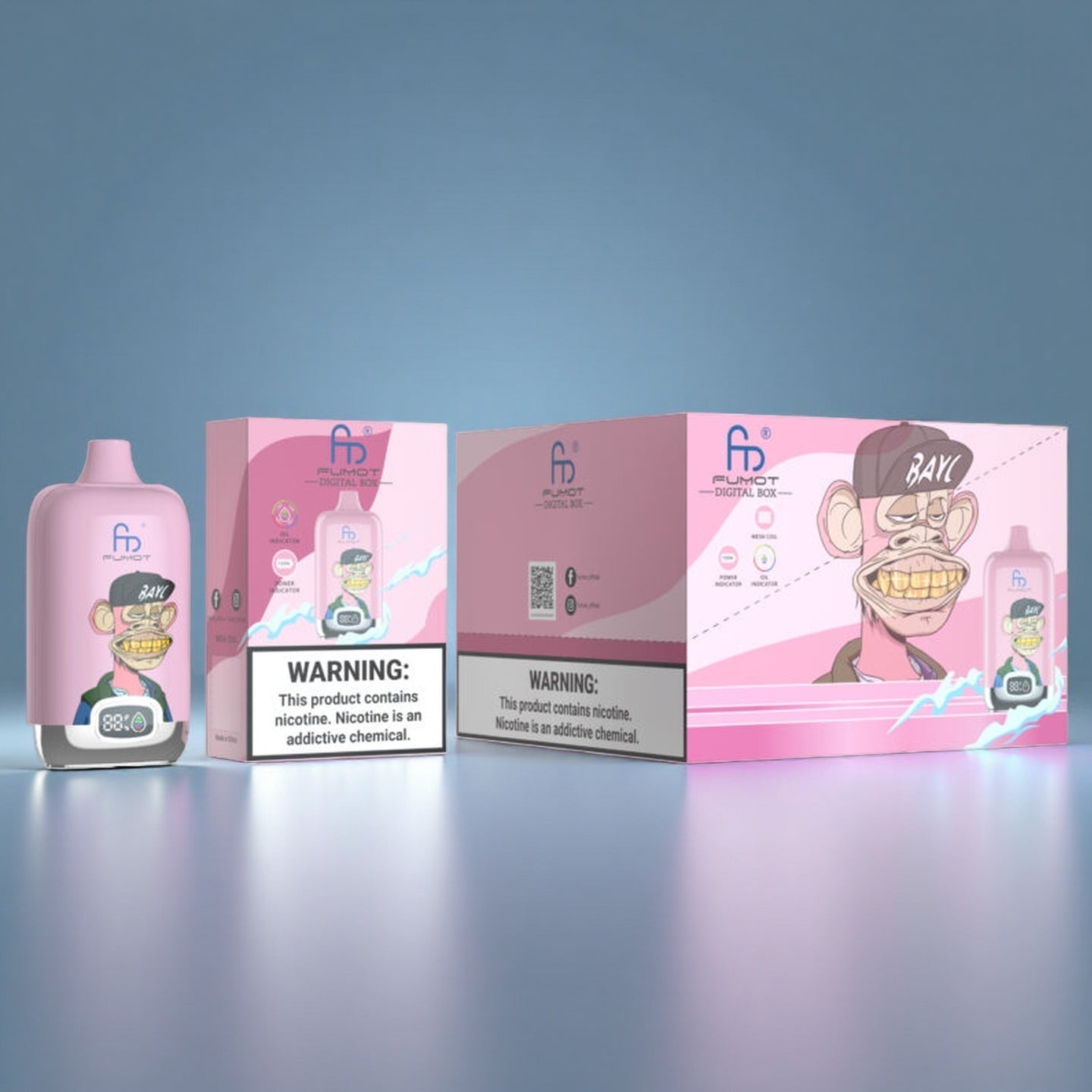 Peach Ice RandM Tornado 12000 Puffs Vape