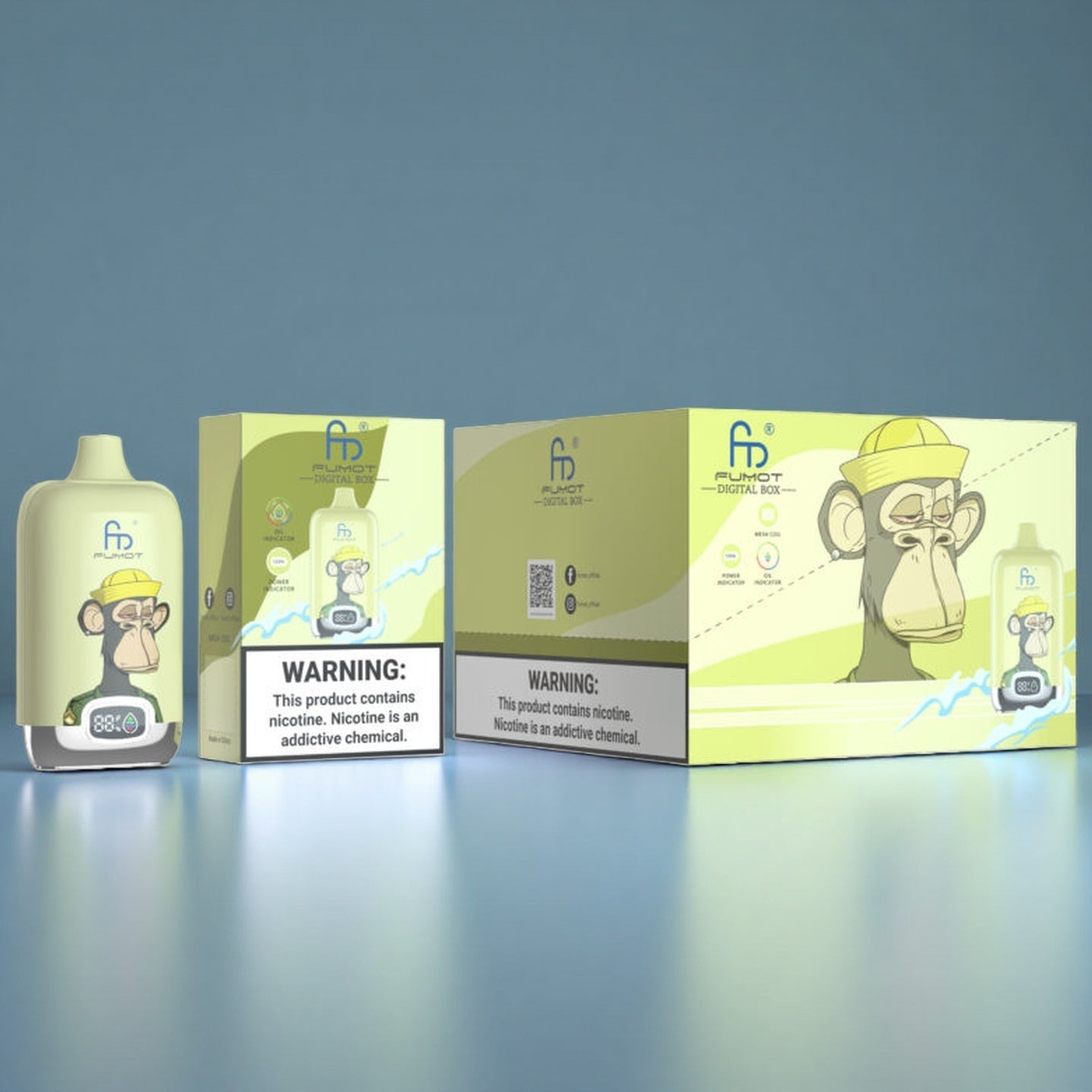 Fumot 12K puffs Lemon Lime Vape