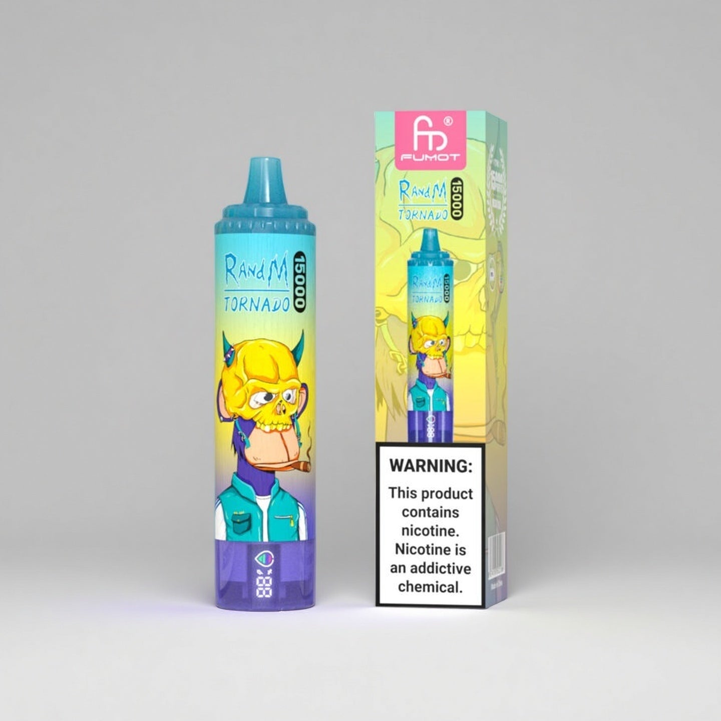 Grape Ice RandM Tornado 15000 Vape