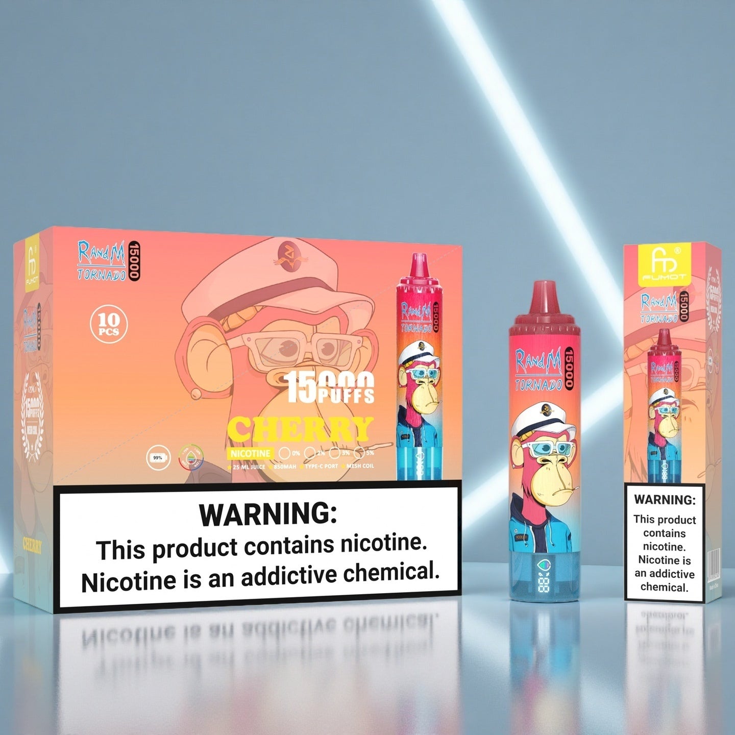 RandM Tornado Vape 15000 Cherry
