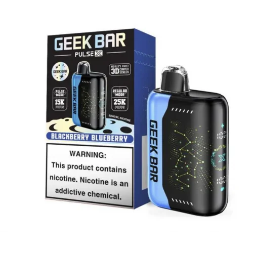 Geek Bar Pulse X 25000 Puffs Vape Blackberry Blueberry