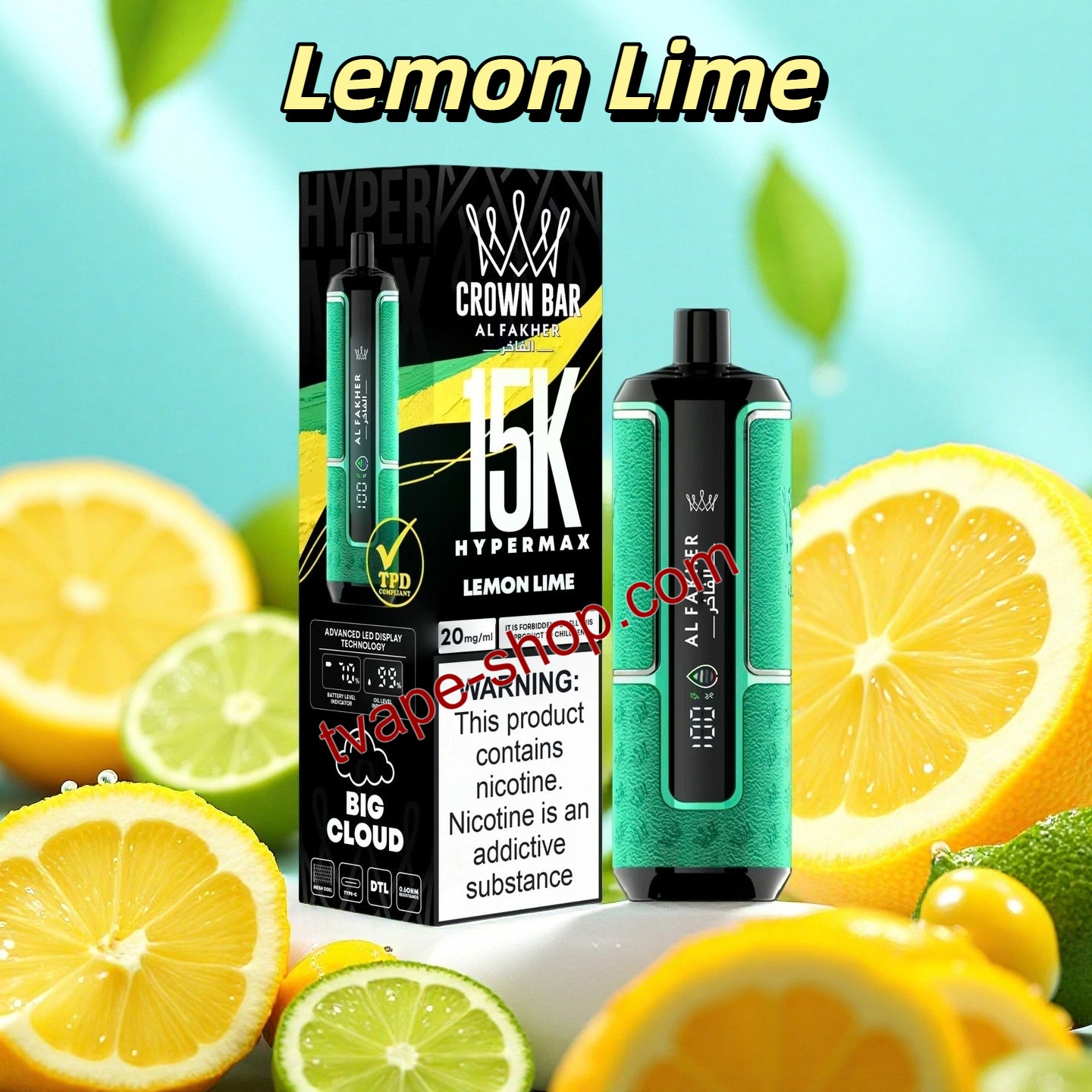 Lemon Lime Al Fakher Vape 15000