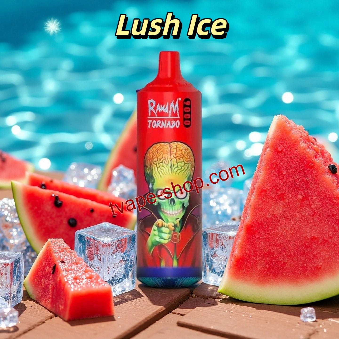 Lush Ice RandM 9000 Vape