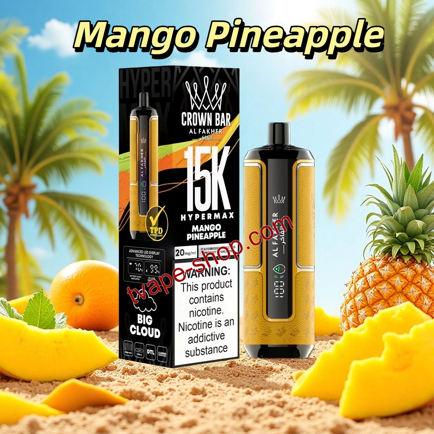 Mango Pineapple Al Fakher Vape 15000