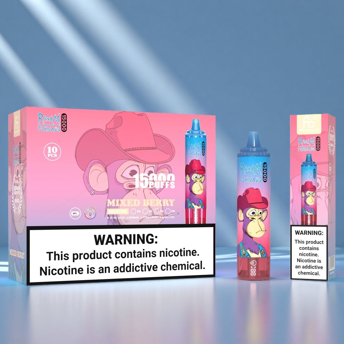RandM Tornado 15K Vape Mixed Berries