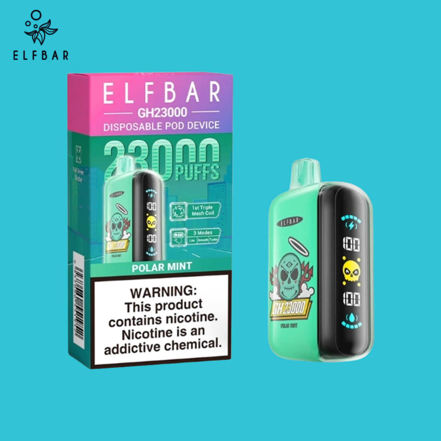 ELF BAR 23000 Polar Mint