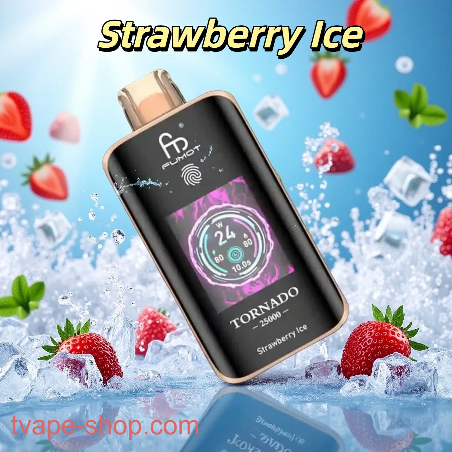 RandM Tornado 25000 Strawberry Ice