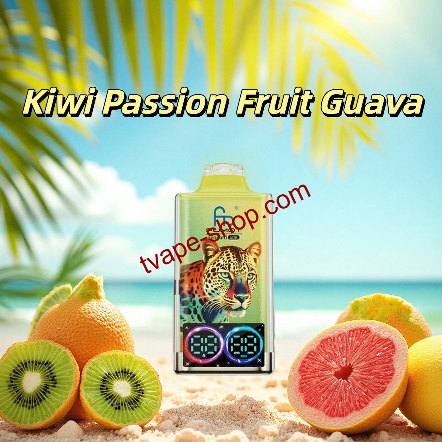 Kiwi Passionsfrucht Guava Tornado 40K RandM Vape