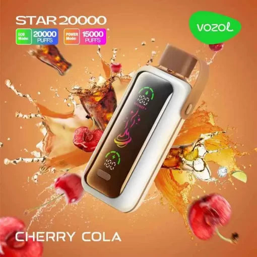 Cherry Cola Vozol 20000 Star Vape 650 mAh