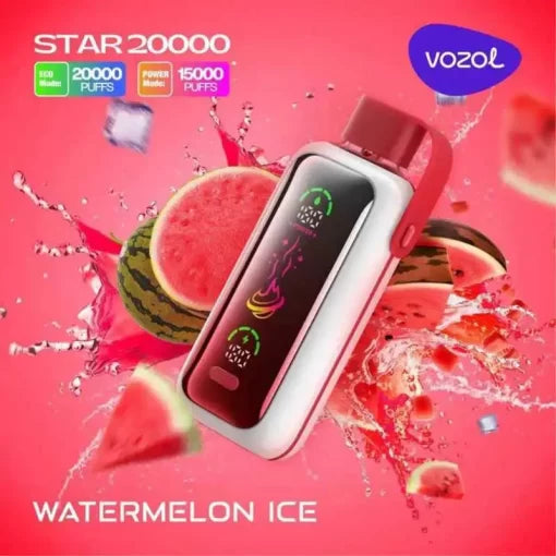 Vozol 20000 Watermelon Ice Vozol Star 20K Züge