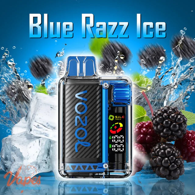 Vozol Vista 20000 Puffs Vape – Blue Razz Ice