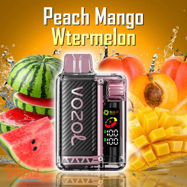 Vista 20000 Peach Mango Watermelon Vozol Vape