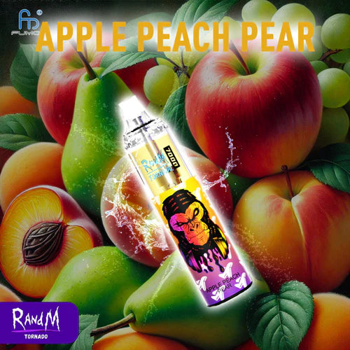 RandM Tornado 7000 Vape Apple Peach Pear