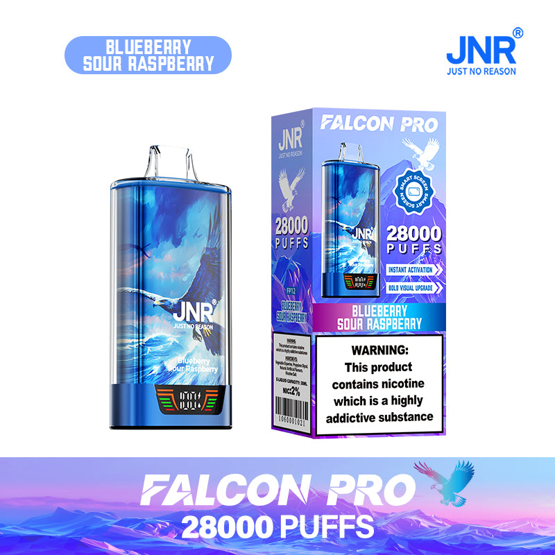 Blueberry Sour Raspberry Geschmack JNR Falcon Pro 28000 Vape