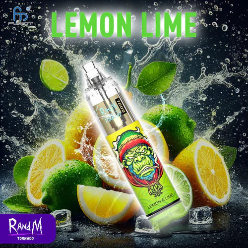 RandM Tornado 7000 Vape Lemon Lime Erfrischender Geschmack