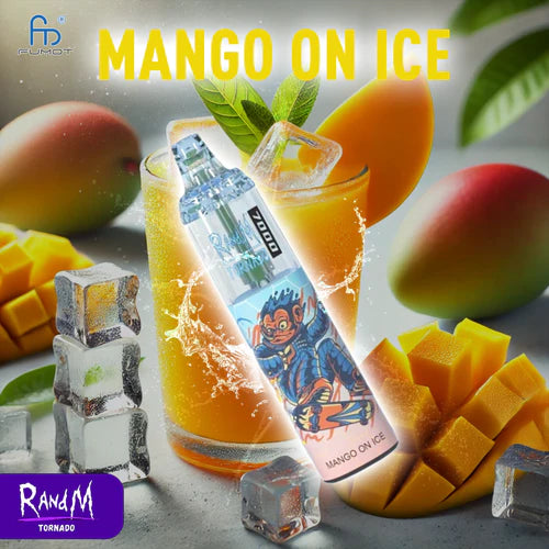 RandM Tornado 7000 Vape Mango on Ice