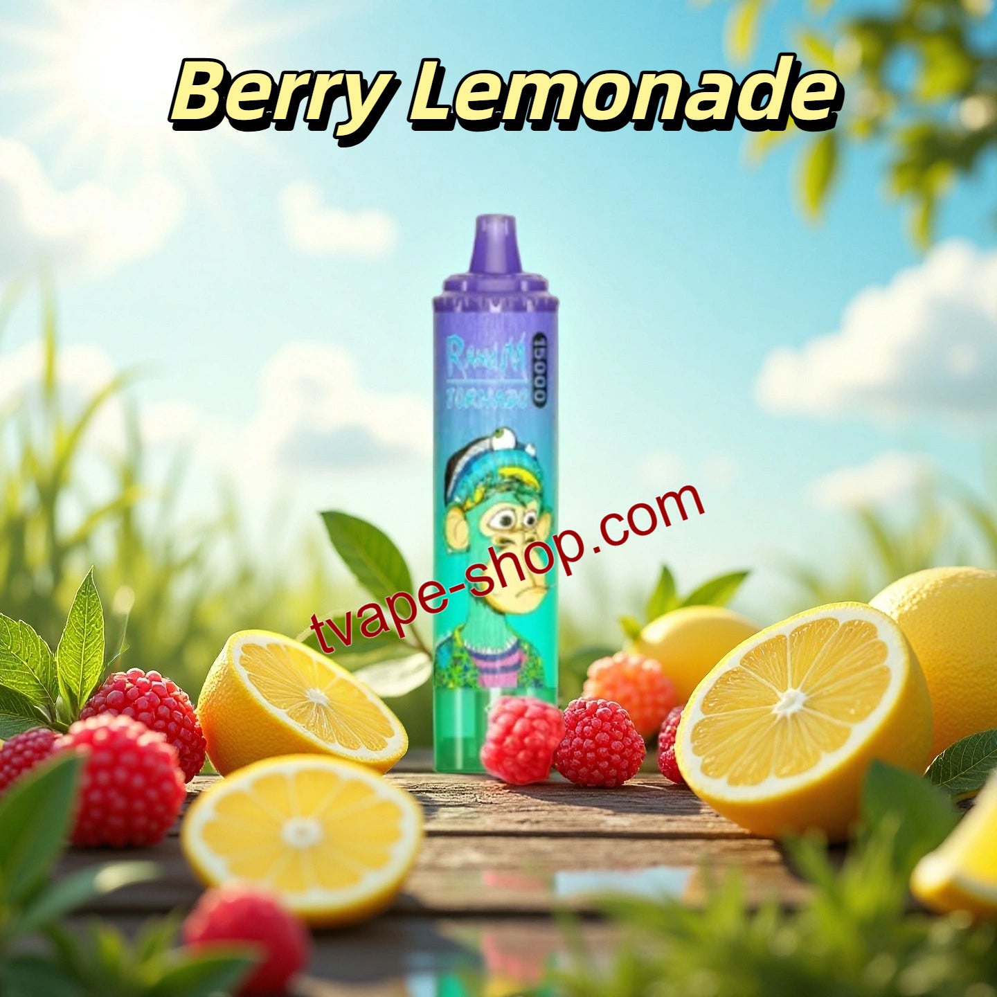 Berry Lemonade RandM Tornado 15000 Puffs Vape
