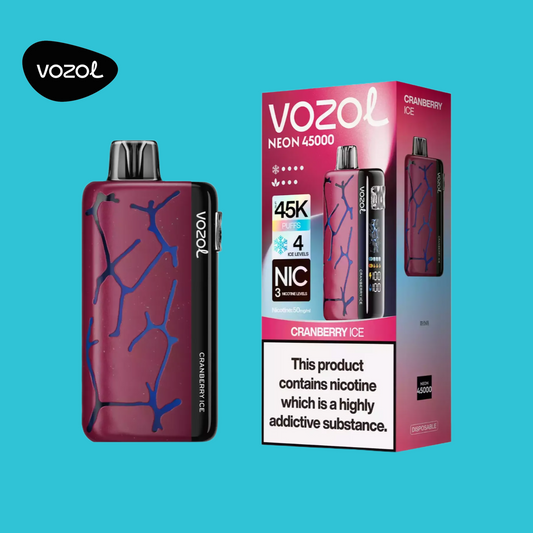 Vozol Neon 45K Cranberry Ice