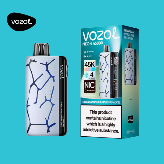 Vozol Neon 45K Puffs Hawaiian Pineapple Paradise Vape