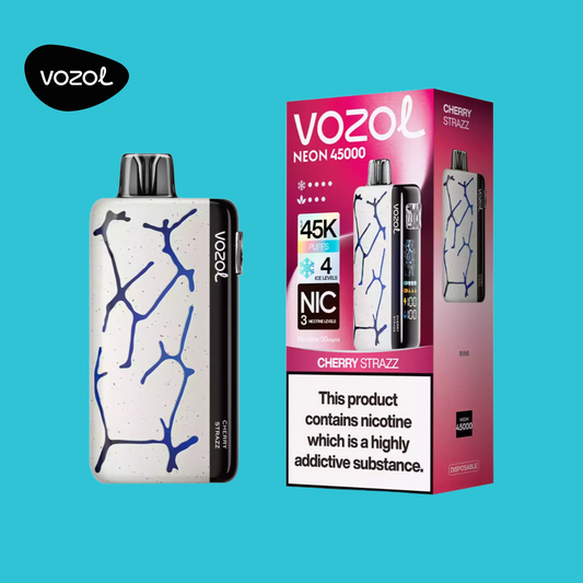 Vozol Neon 45K Puffs Cherry Strazz