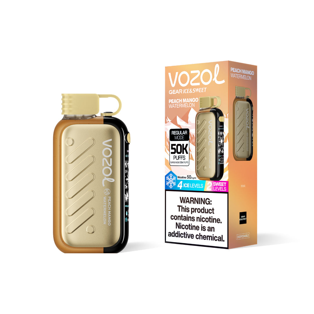 VOZOL Gear 50000 Test – High-End 50K Disposable Vape mit anpassbarem Geschmack