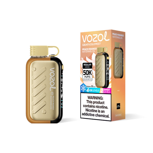 VOZOL Gear 50000 Test – High-End 50K Disposable Vape mit anpassbarem Geschmack