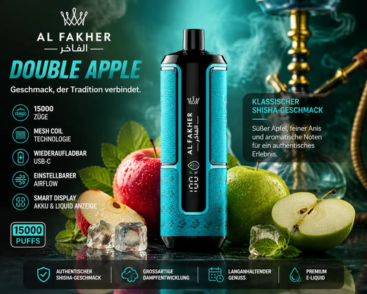 Al Fakher Double Apple Geschmacksführer: Warum ist dieser Geschmack so beliebt?