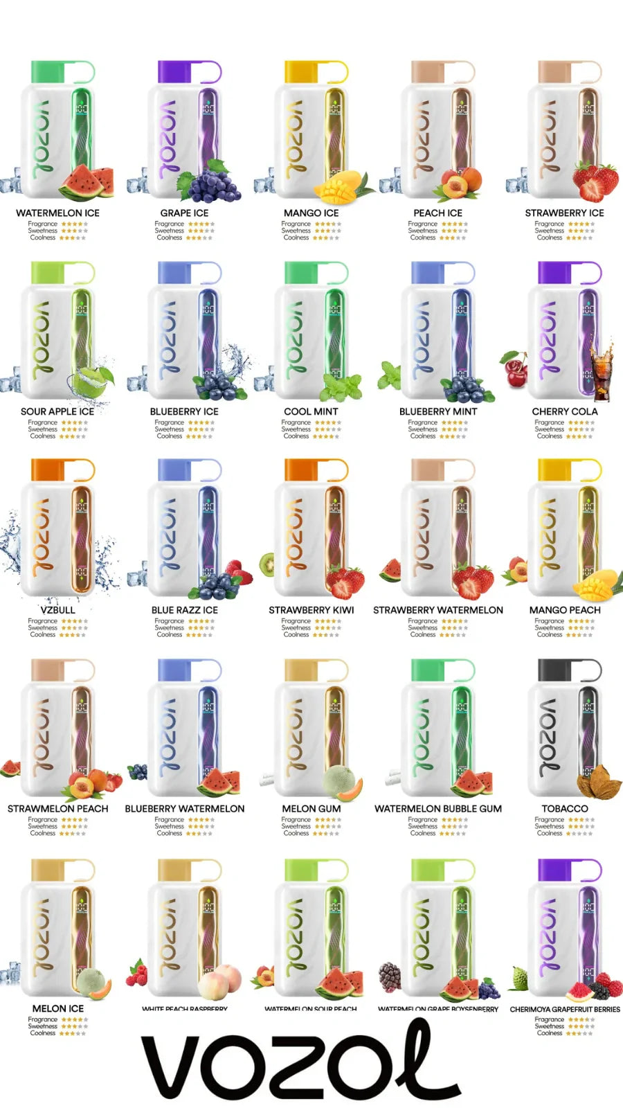 Vozol Star 40000: Die Hochleistungs-Einweg-E-Zigarette für Anspruchsvolle