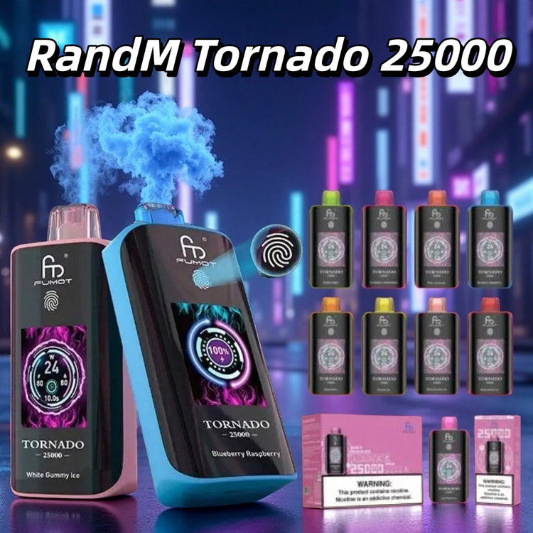 RandM Tornado 25000 Puffs Vape