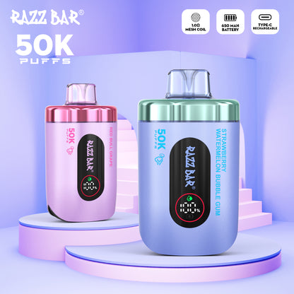 Mesh Coil Razz Bar 50000 Züge Vape