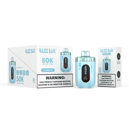 Mesh Coil Razz Bar 50000 Züge Vape