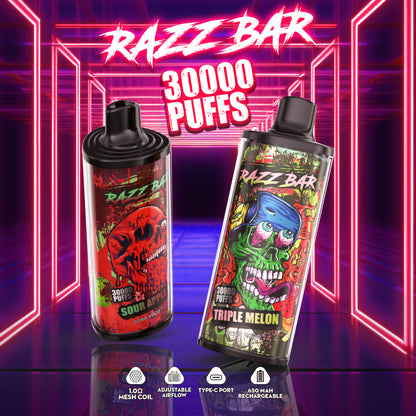 Razz Bar 30000 Puffs Leistungsstarke Einweg-Vape