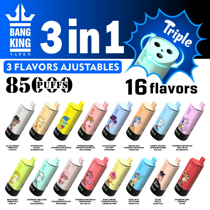Bang King Triple 85000 3-in-1 Einweg-Vape