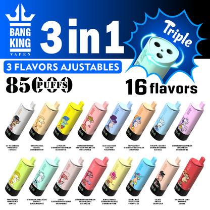 Bang King Triple 85000 3-in-1 Einweg-Vape