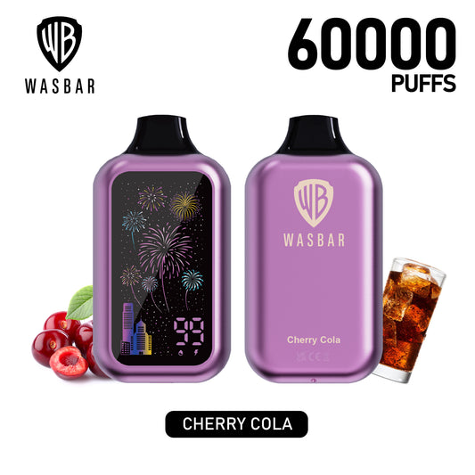 WASBAR Vape 60K Züge Cherry Cola