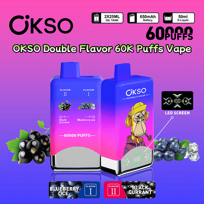 OKSO 60000 Puffs Dual Flavors Disposable Vape