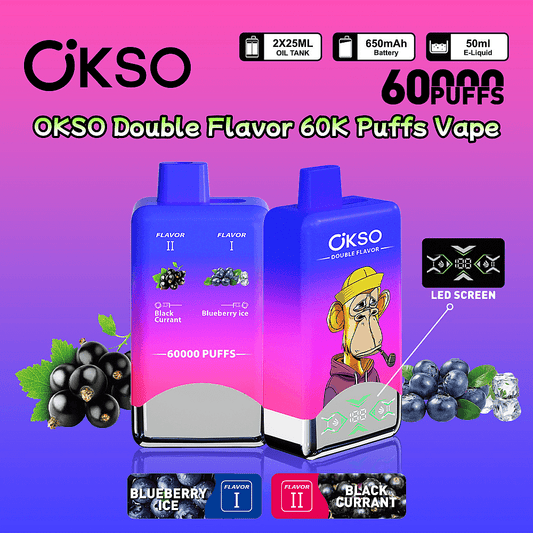OKSO 60000 Puffs Dual Flavors Disposable Vape