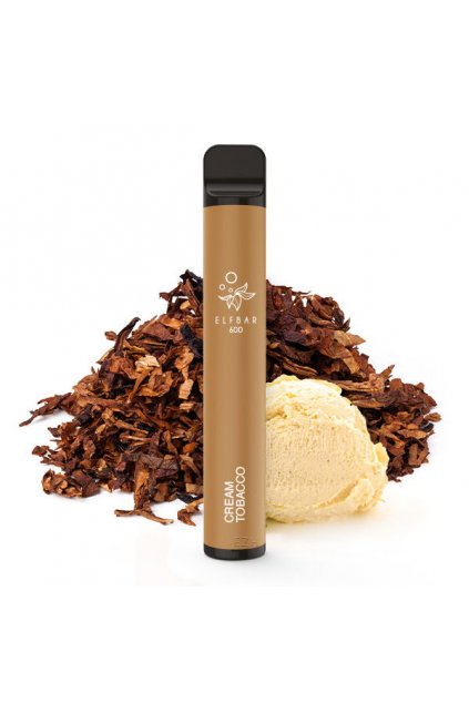 lf Bar 600 Puffs Einweg Vape - Cream Tobacco (Nicotine-free)