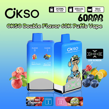 OKSO 60000 Puffs Dual Flavors Disposable Vape