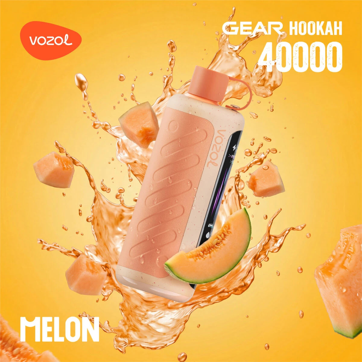 ECO- und POWER-Modus VOZOL Gear Hookah 40K Melon