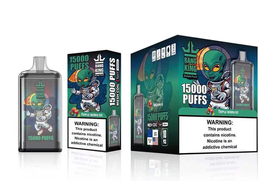 Triple Berry Ice Bang King 15K Vape