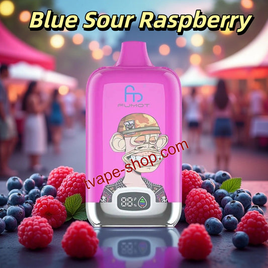 Blue Sour Raspberry RandM Tornado 12000
